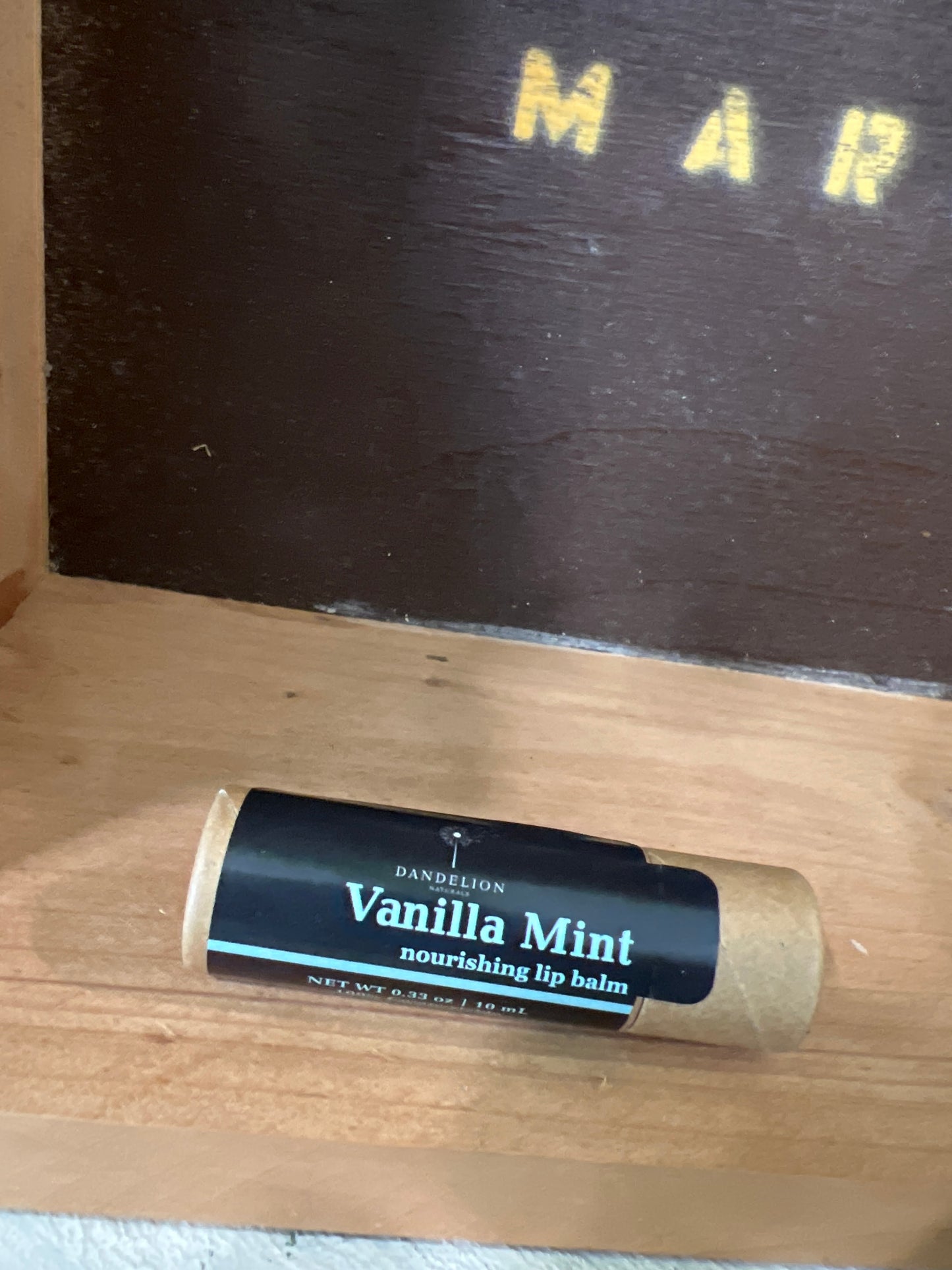 Dandelion Vanilla Mint Lip Balm