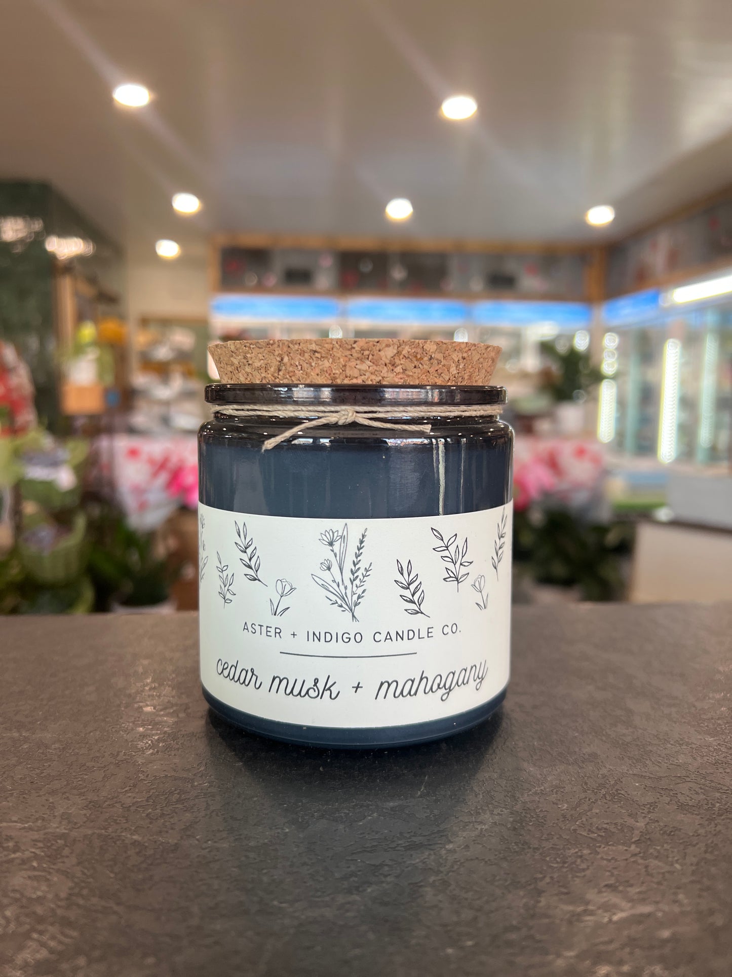 A + I Cedar Musk + Mahogany Candle