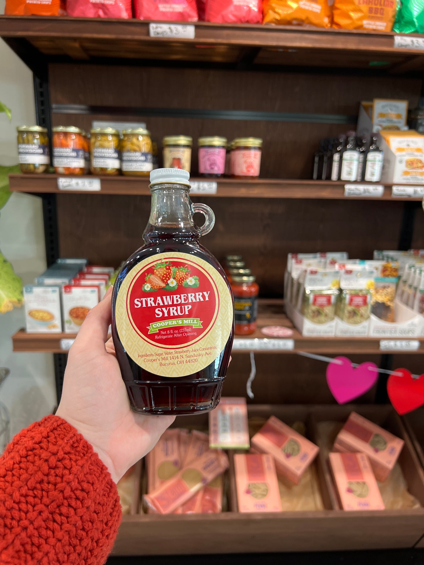 Coopers Mill Strawberry Syrup