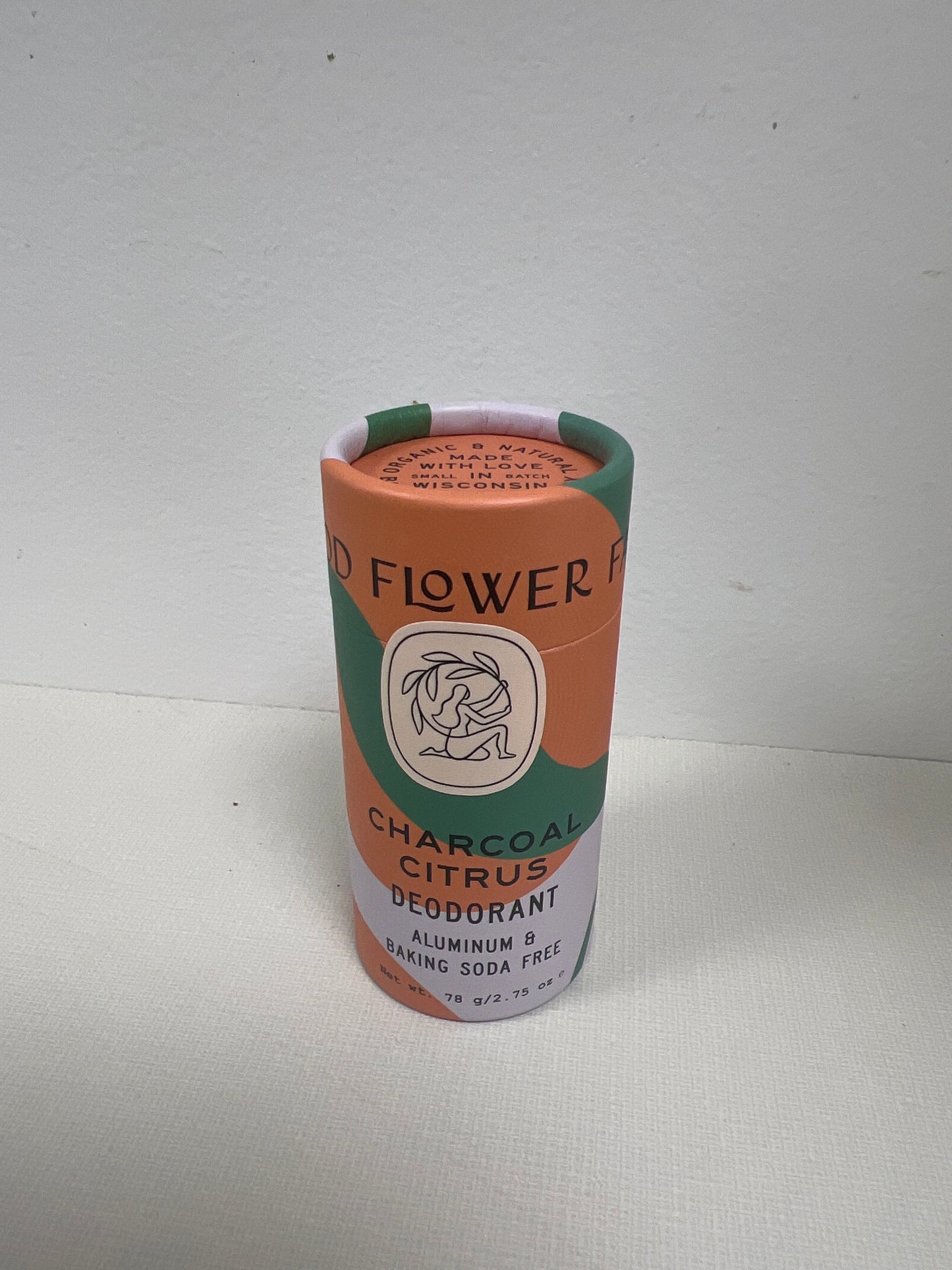 Good Flower Farm Deodorant Charcoal Citrus