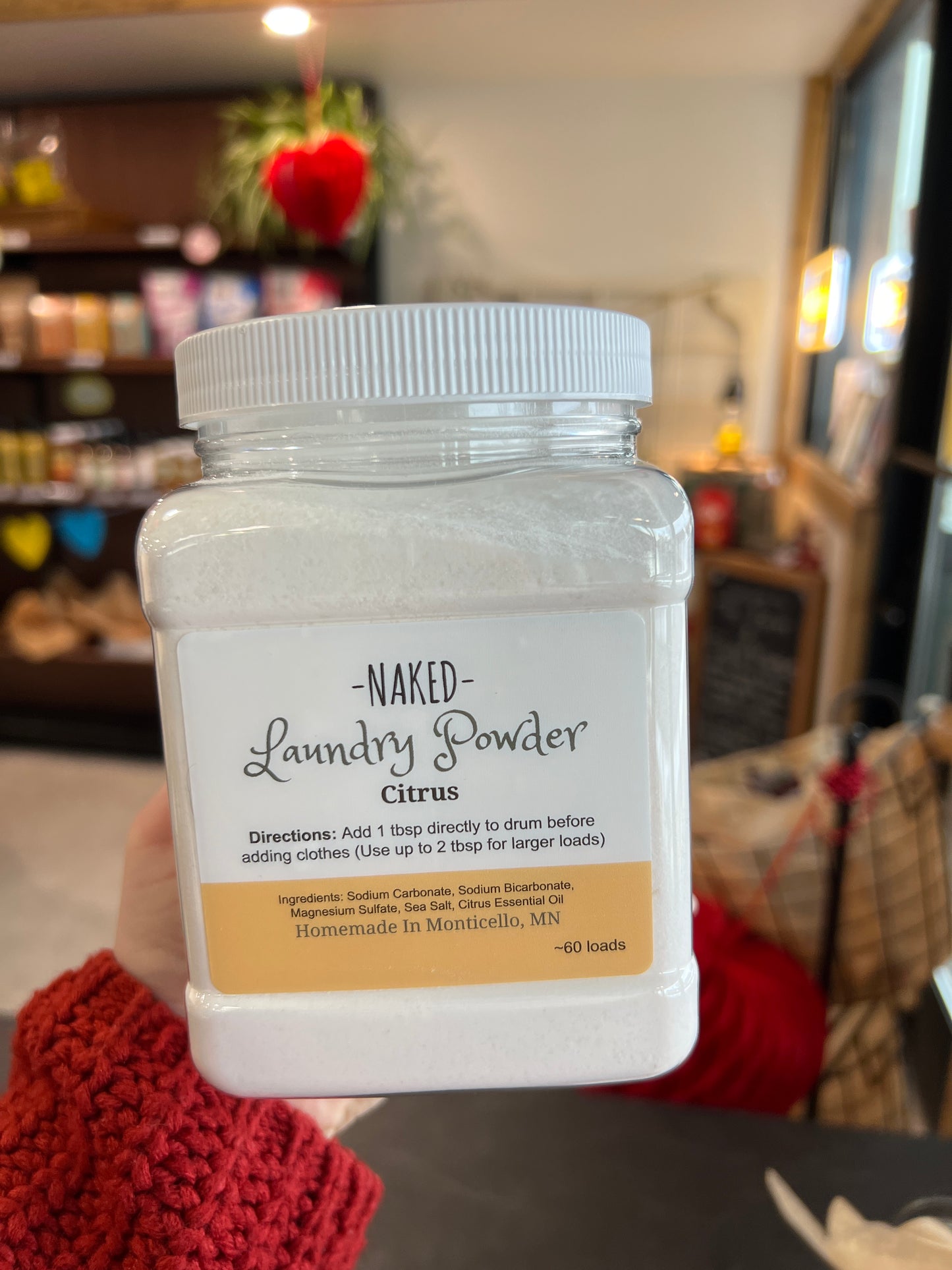 Naked Citrus Laundry Powder