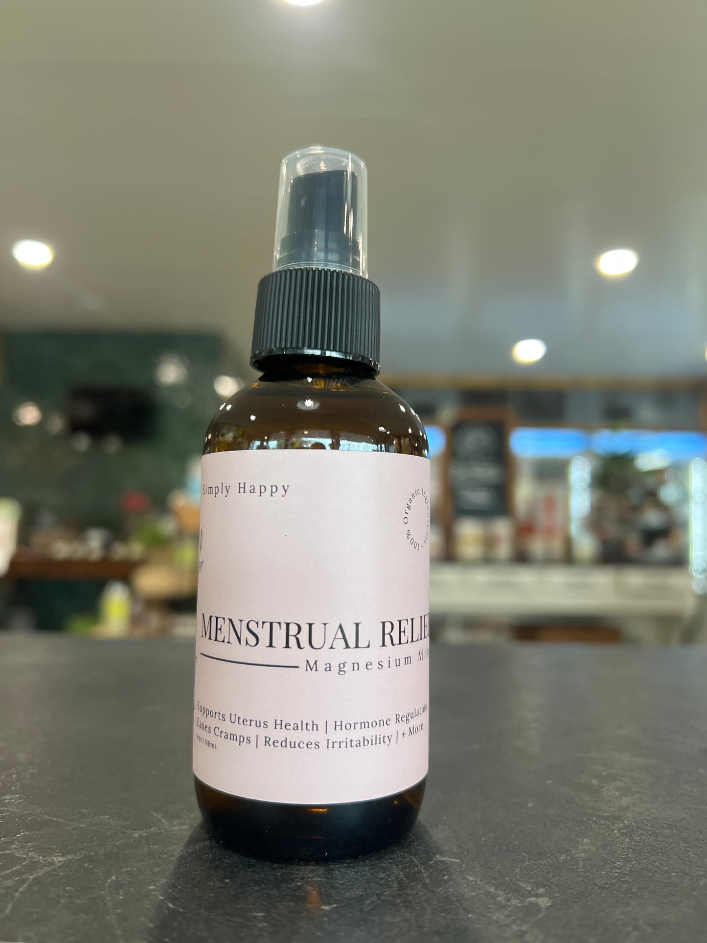 Simply Happy Magnesium Mist Menstrual Relief