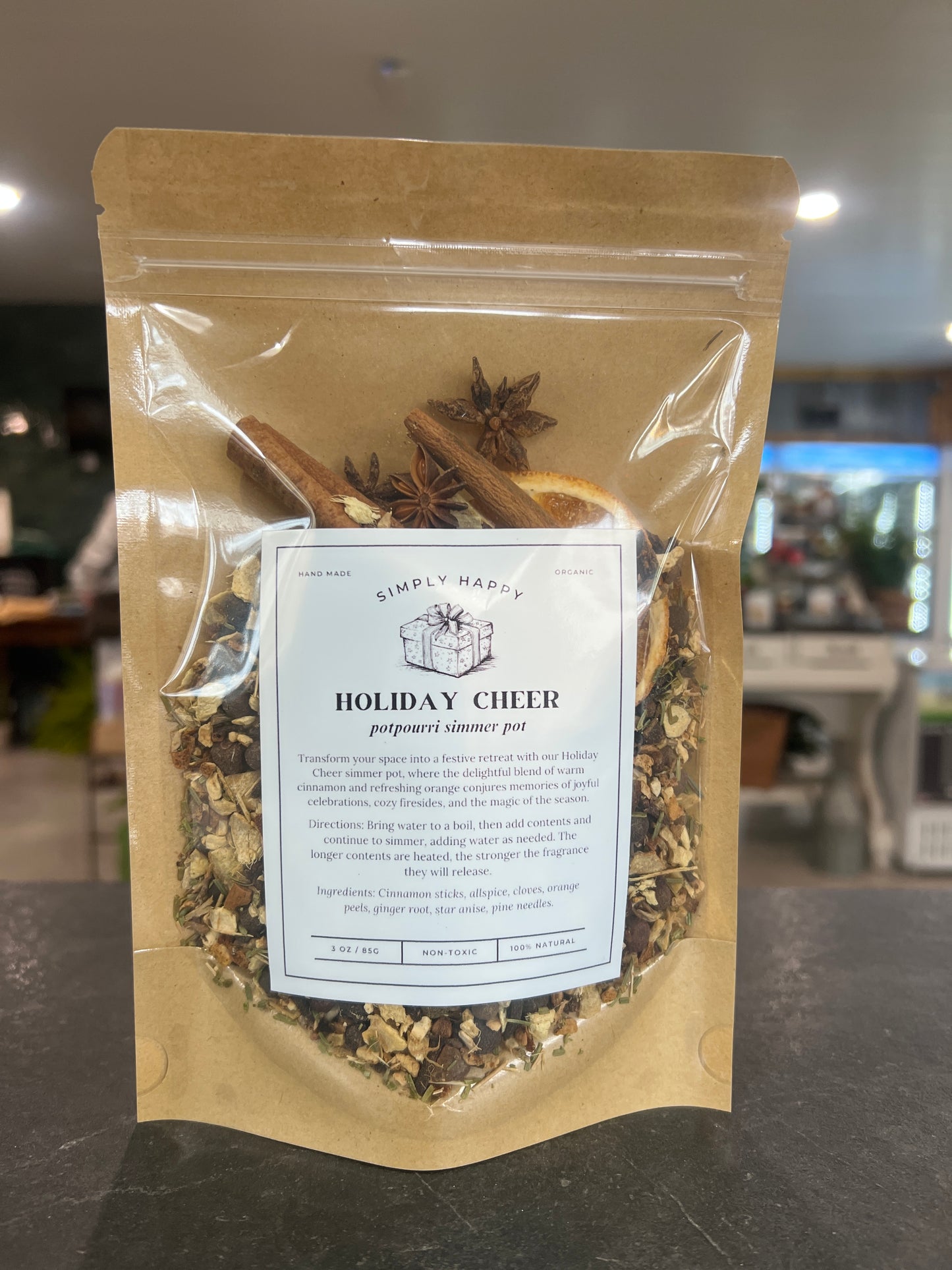 Simply Happy Holiday Cheer Simmer Pot