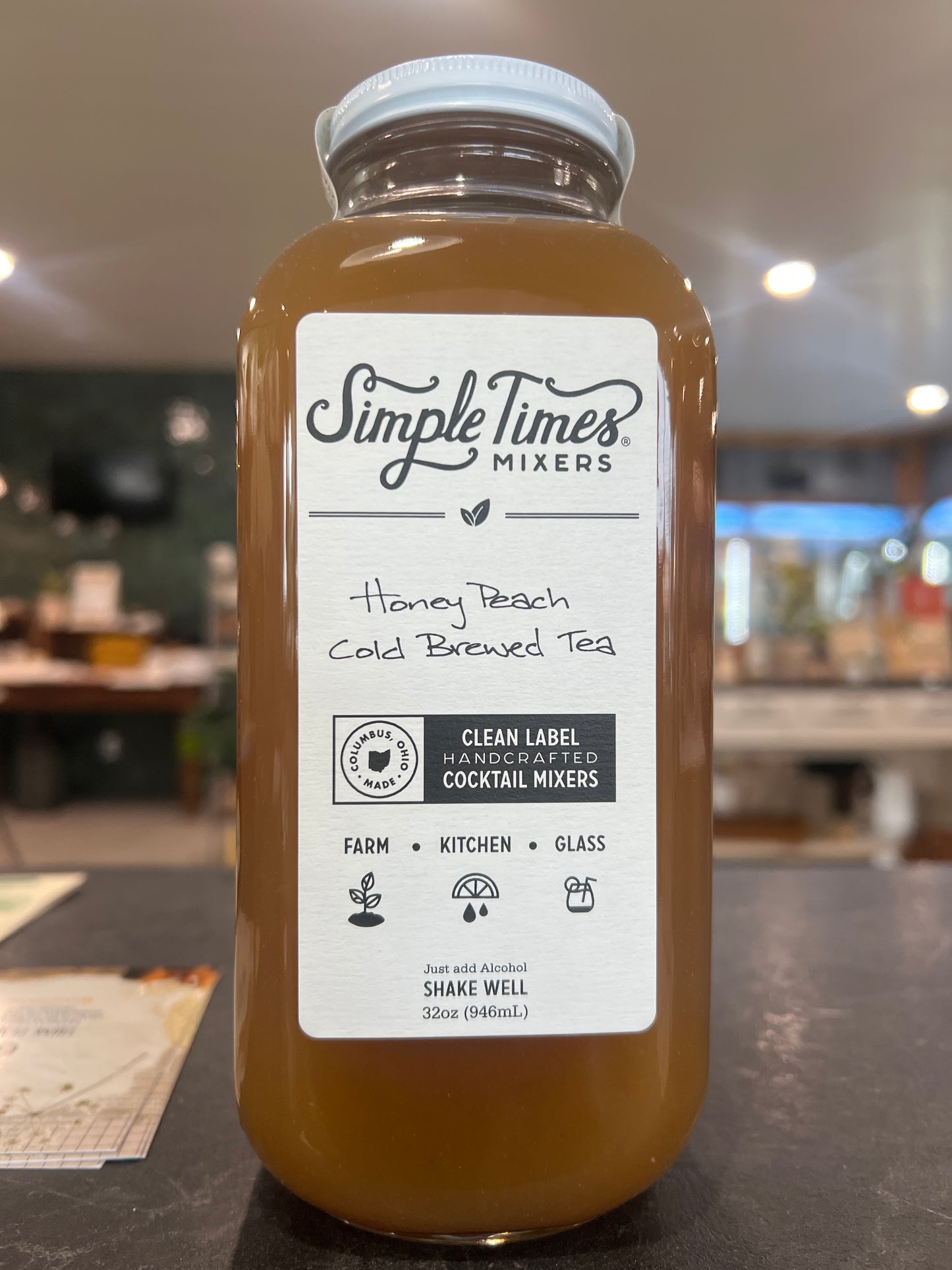 Simple Times Mixers Honey Peach Cold Brewed Tea