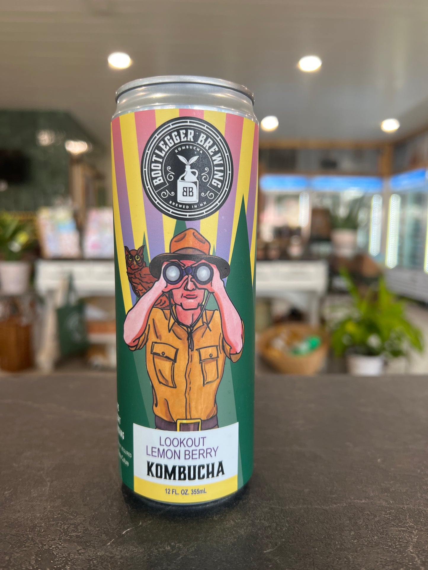 Bootlegger Brewing Lookout Lemon Berry Kombucha