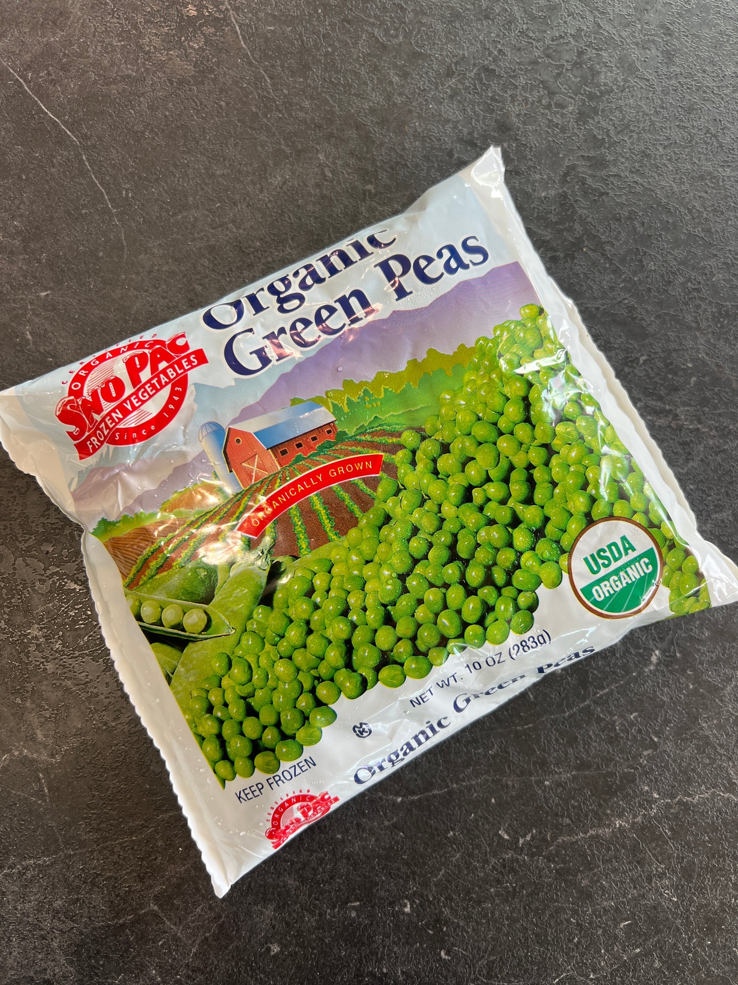 Sno Pac Organic Green Peas