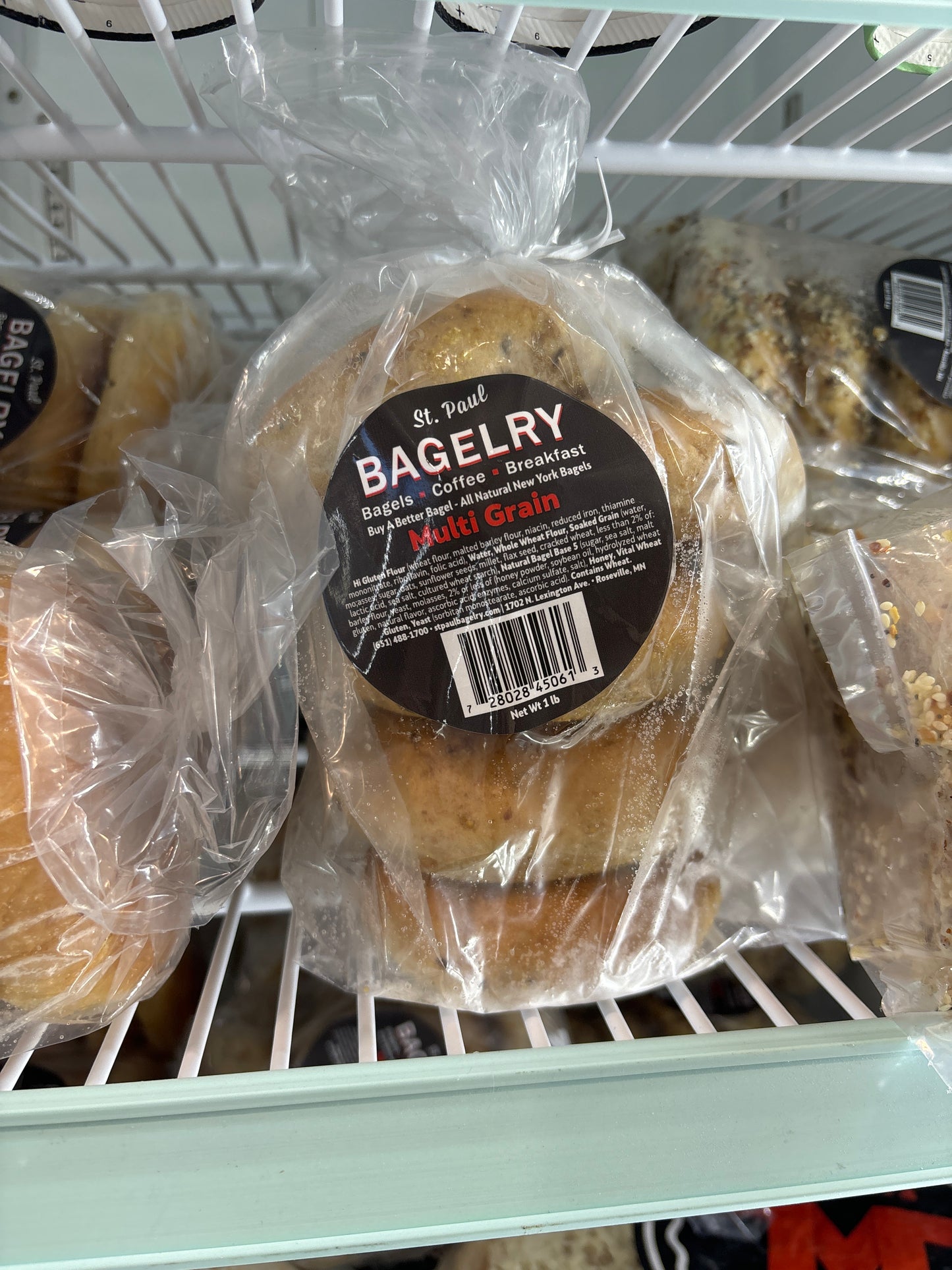 St Paul Bagelry Multi Grain Frozen 5 ct