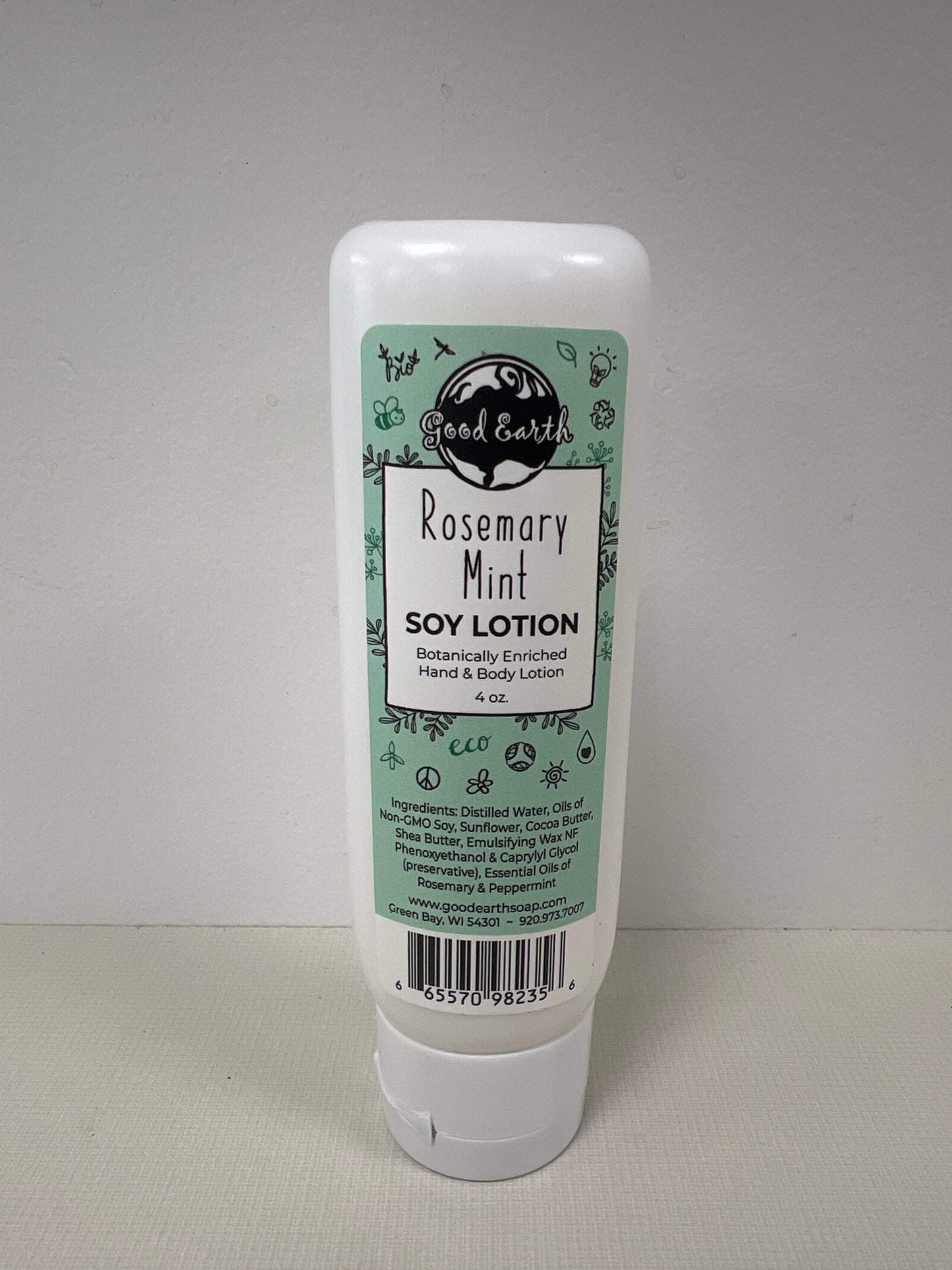 Good Earth Soy Lotion - Rosemary Mint