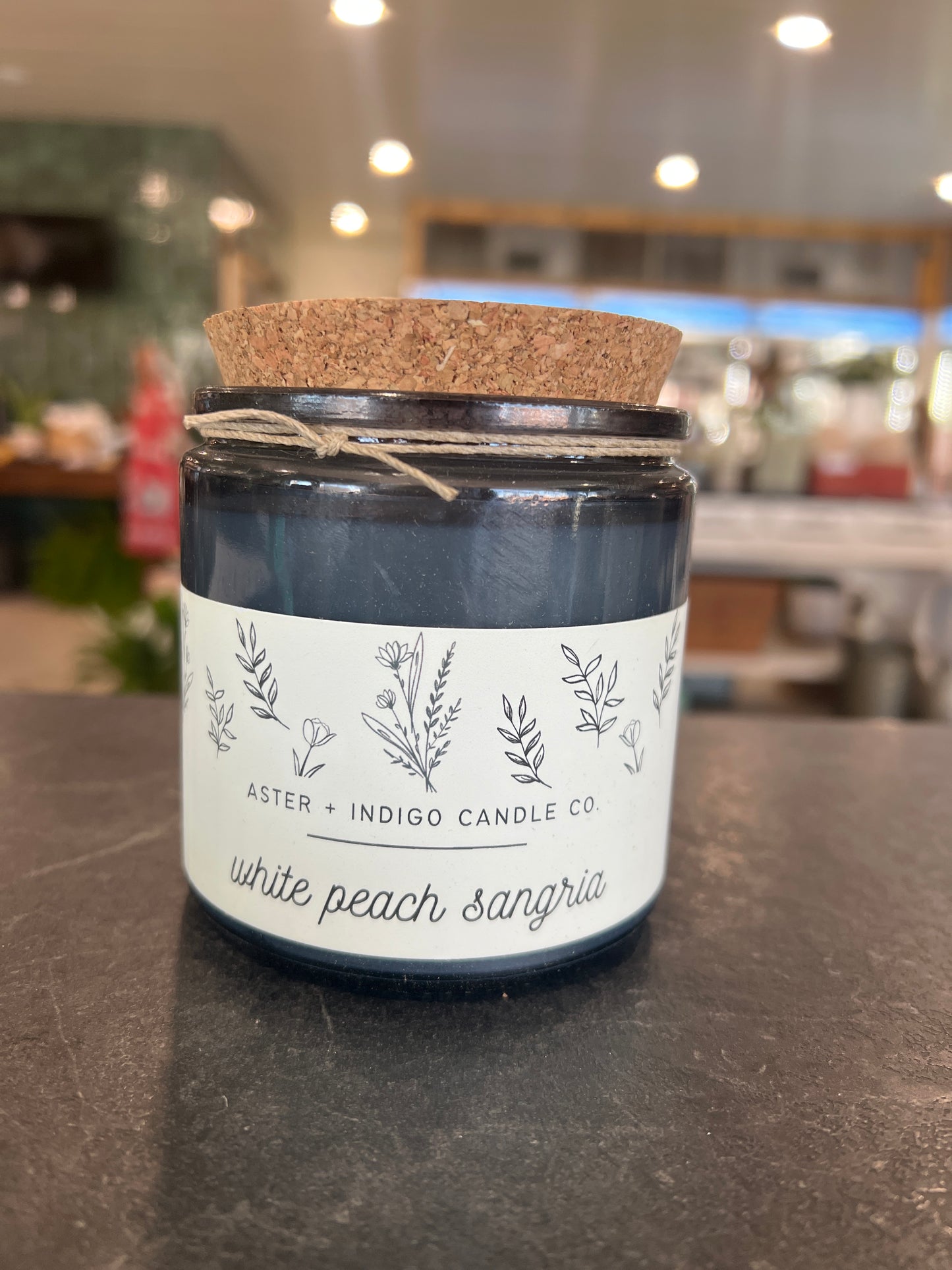 A + I Candles- White Peach Sangria
