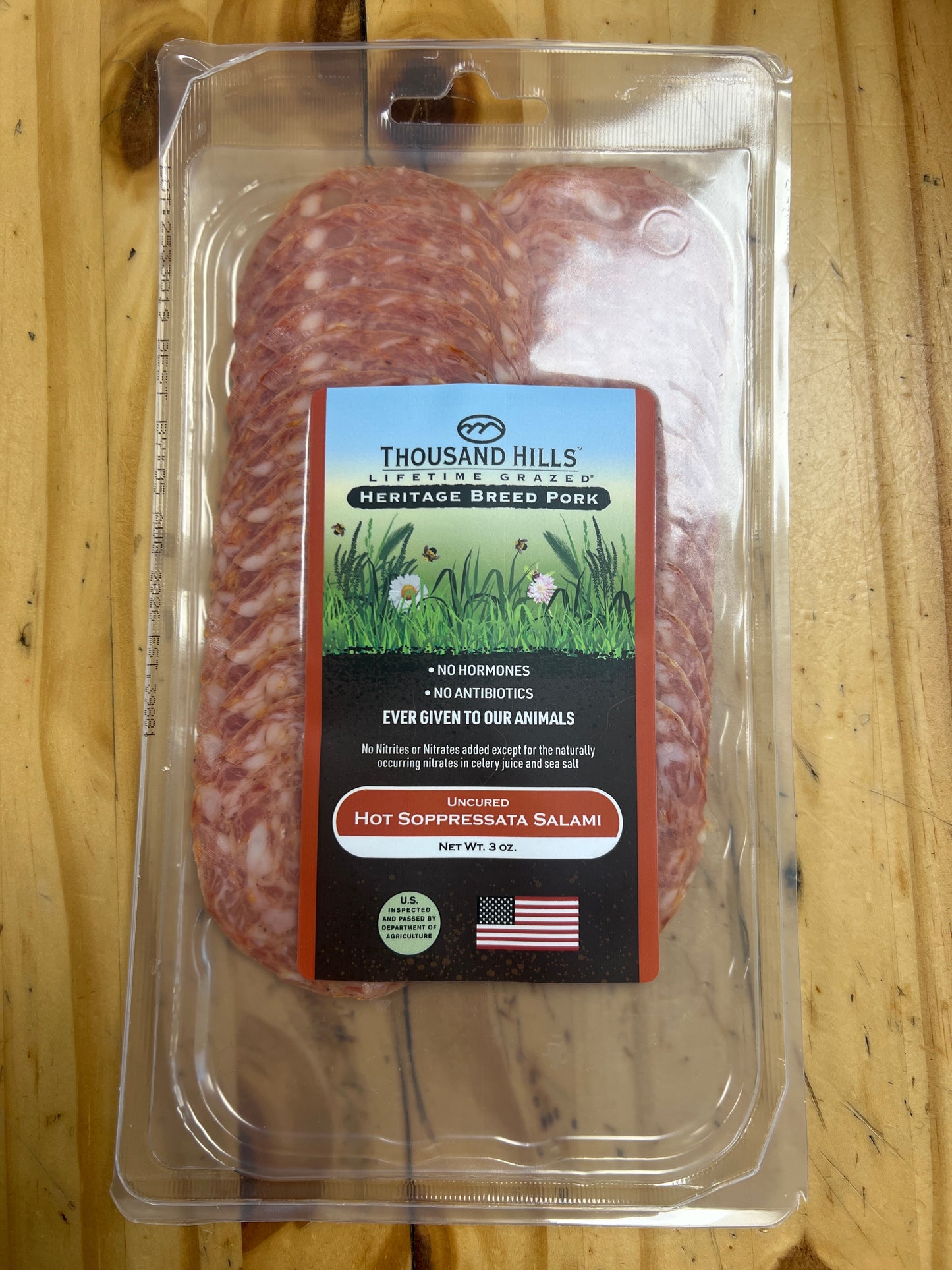 TH Uncured Salami - Hot Soppressata