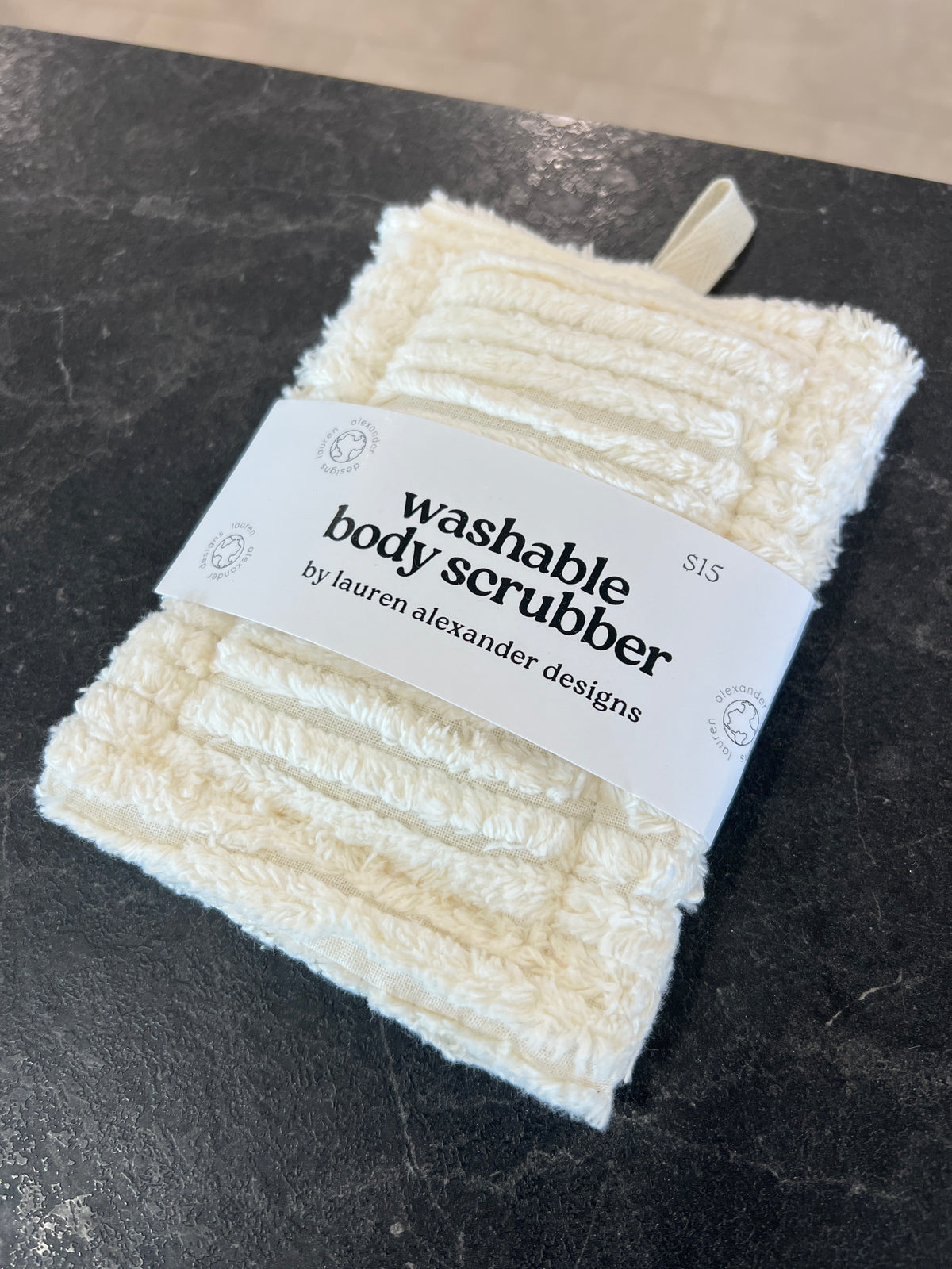Lauren A. Designs - Washable Body Scrubber