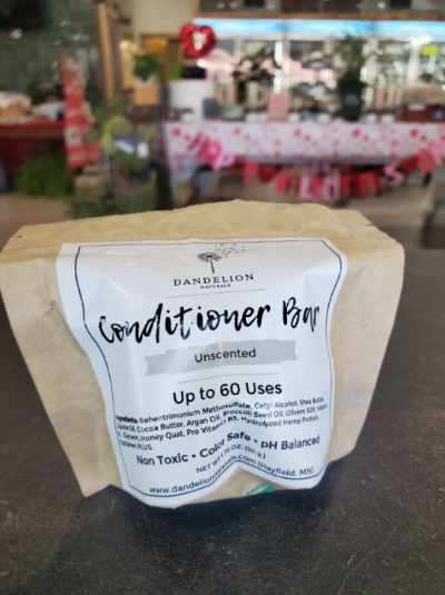 Dandelion Naturals Conditioner Bar - Unscented