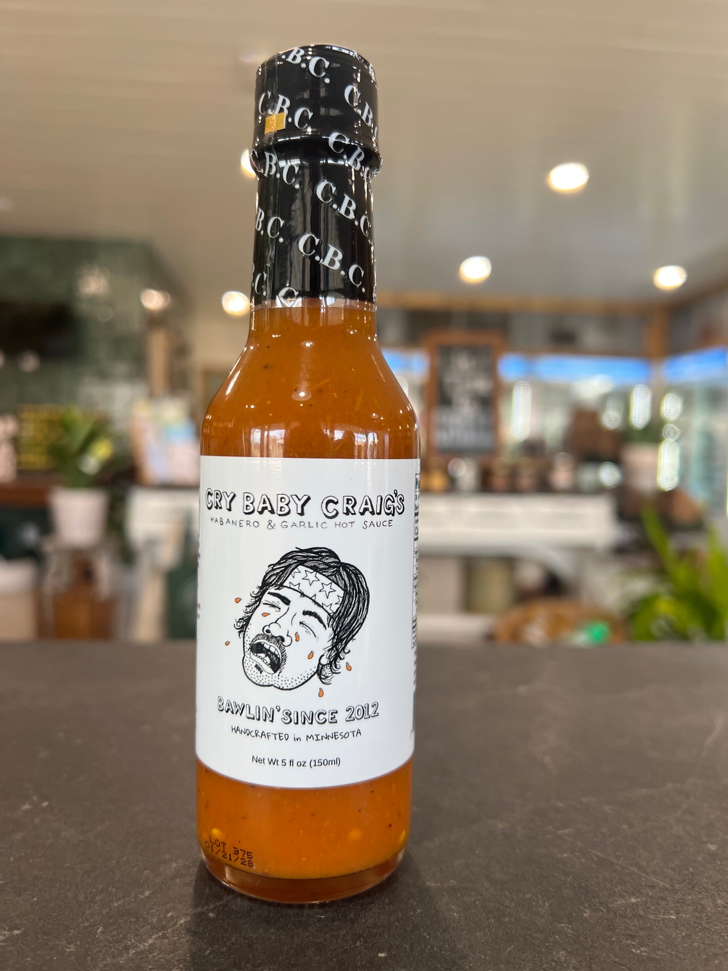Cry Baby Craig’s Habanero & Garlic Hot Sauce