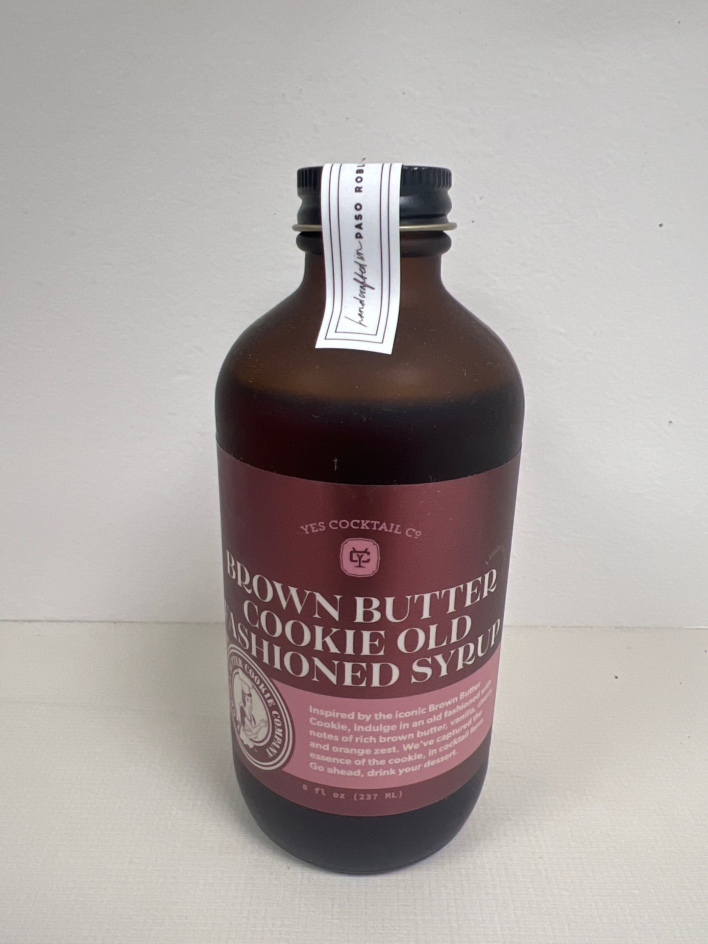 Yes Cocktail Co. Brown Butter Cookie Old Fashioned Syrup