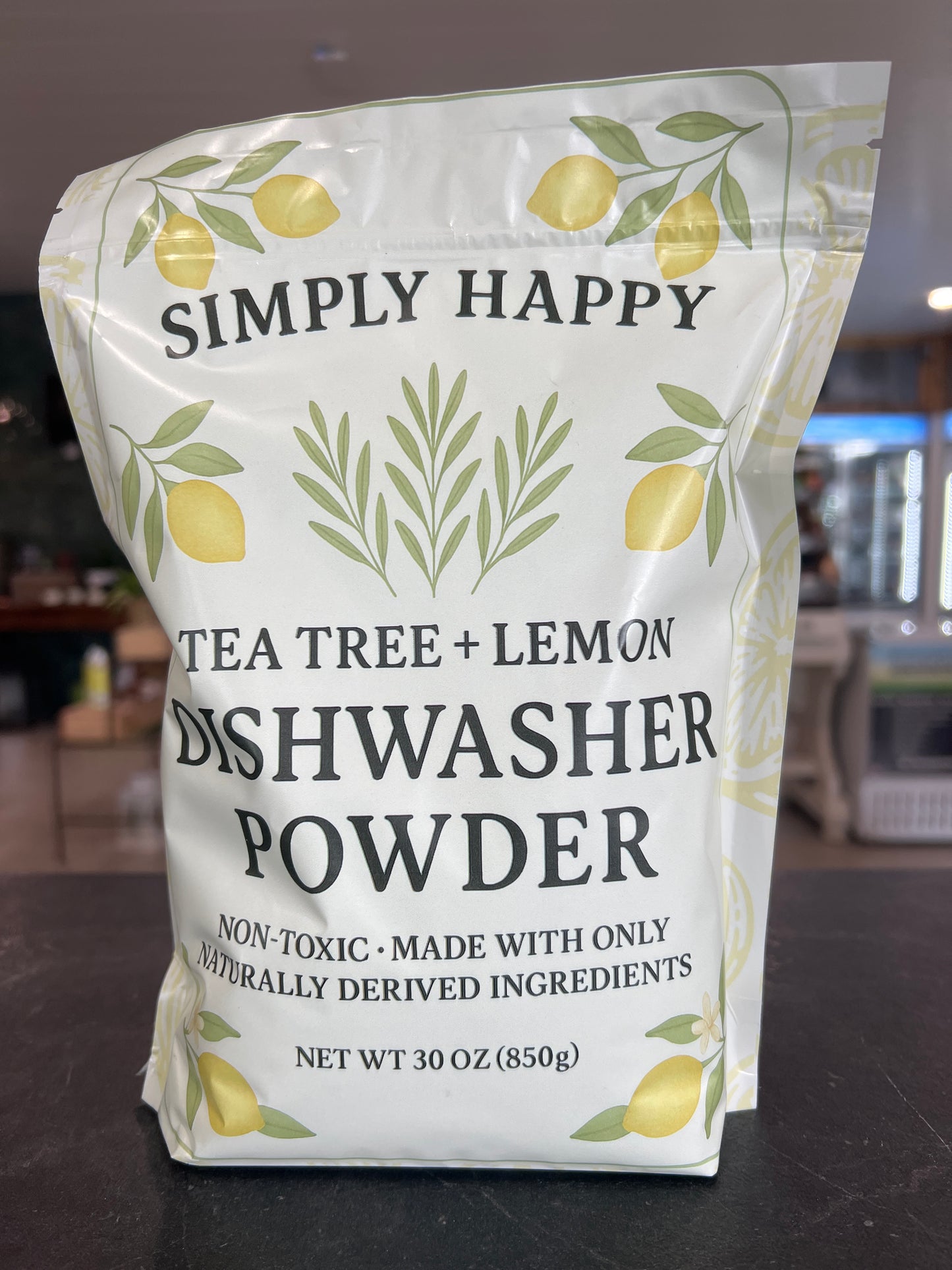 Simply Happy Dishwasher Powder- Tea Tree + Lemon