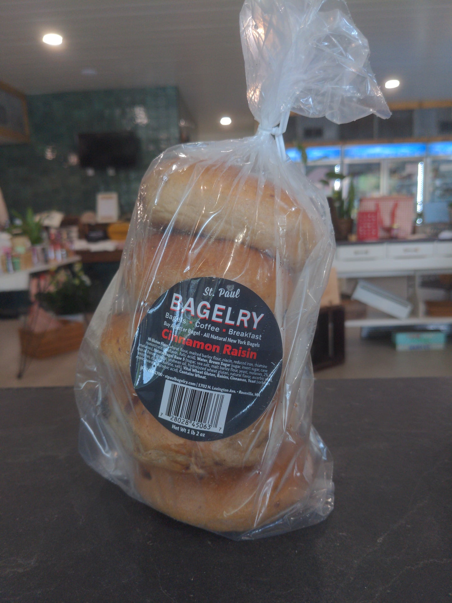 St Paul Bagelry Cinnamon Raisin Frozen 5ct
