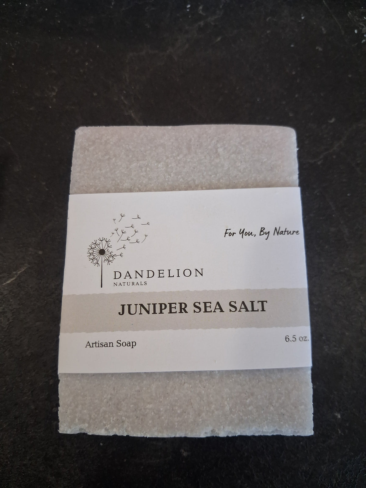 Dandelion Juniper Sea Salt Soap