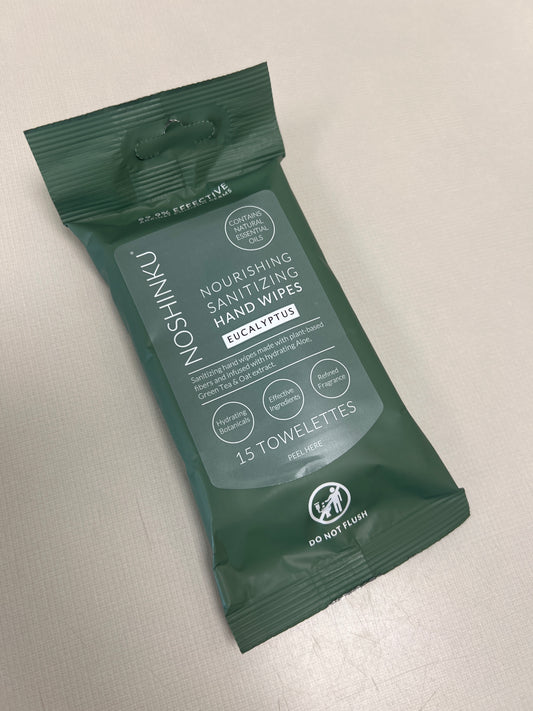 Noshinku Hand Sanitizer Wipes - Eucalyptus