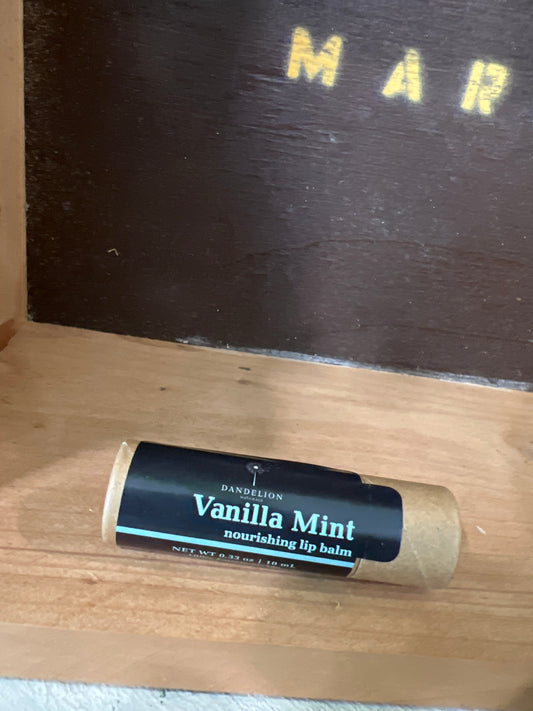 Dandelion Vanilla Mint Lip Balm