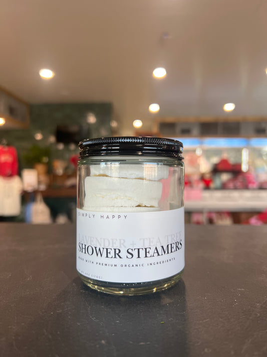 Simply Happy Shower Steamers Lavender + Tea Tree