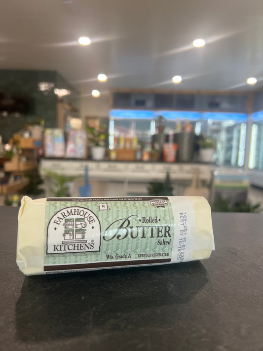 Farmhouse Kitchen’s Salted Hand Rolled Butter