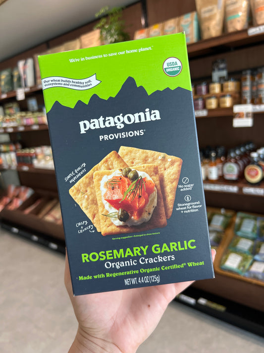 Patagonia Provisions - Organic Rosemary Garlic Crackers