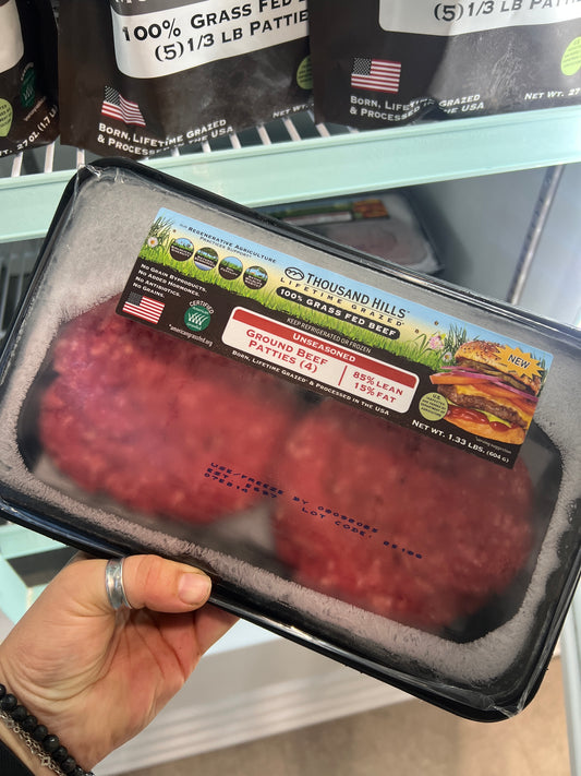 TH Unseasoned MAP Patties
