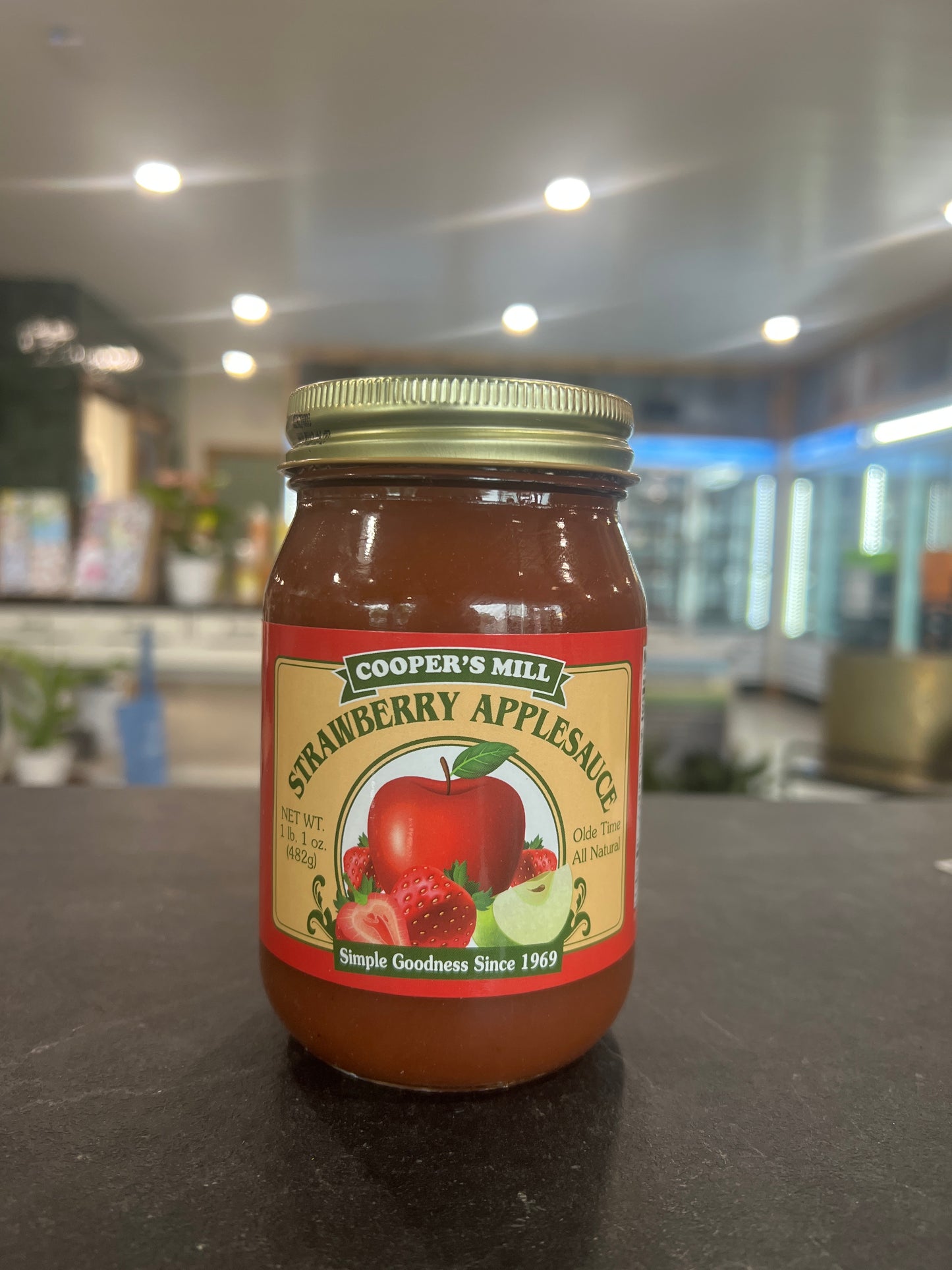 Coopers Mill Strawberry Applesauce