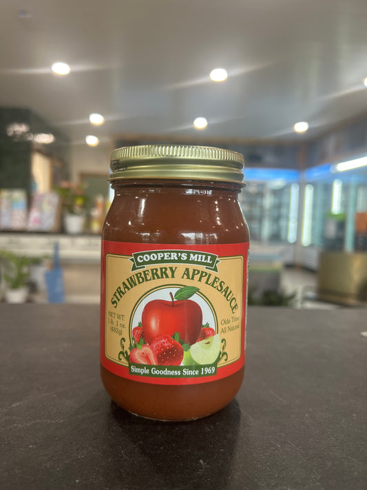 Coopers Mill Strawberry Applesauce