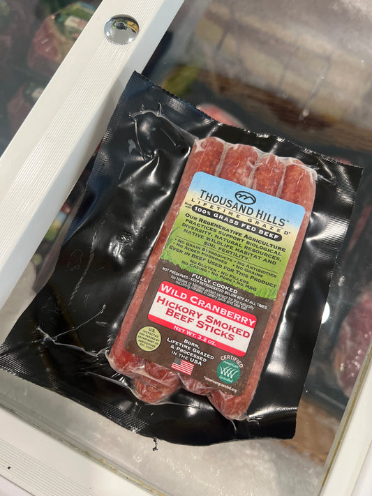 TH Wild Cranberry Beef Sticks Frozen