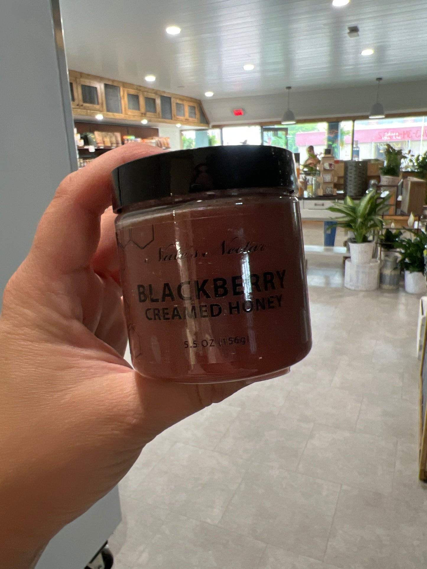 Nate’s Nectar Blackberry Creamed Honey