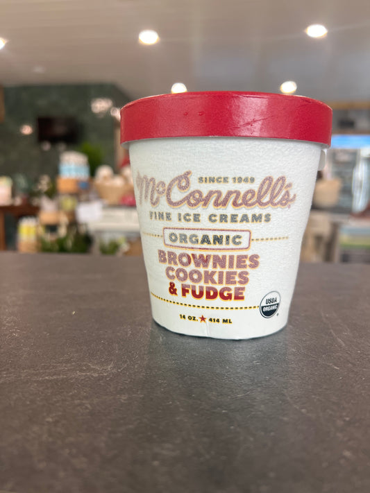 McConnells Fine Ice Creams - Brownies Cookies & Fudge