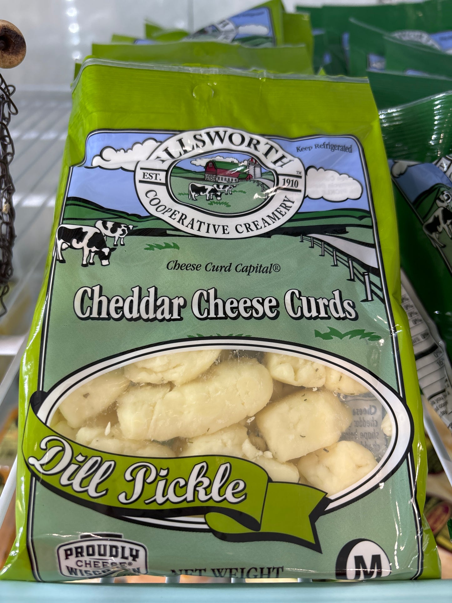 Ellsworth Co-op Creamery Dill Pickle Cheddar Cheese Curds