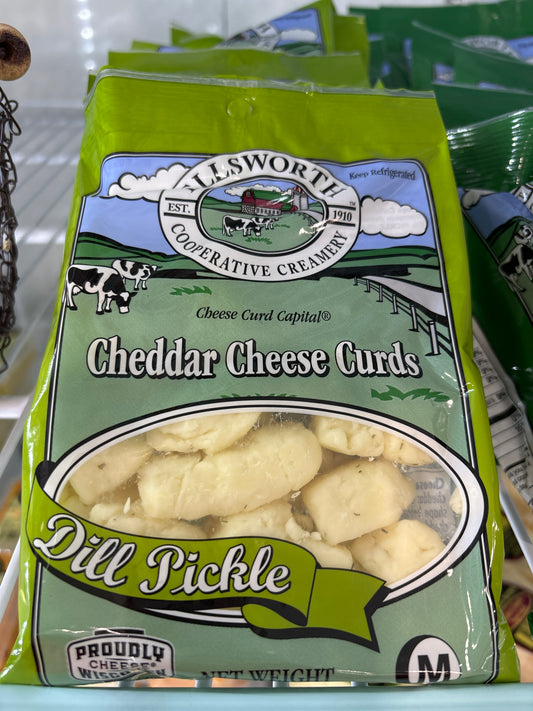 Ellsworth Co-op Creamery Dill Pickle Cheddar Cheese Curds