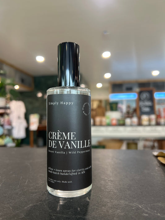 Simply Happy Pillow & Linen Spray - Creme De Vanille
