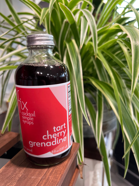 Fix Cocktail Simple Syrup Mix Tart Cherry Grenadine