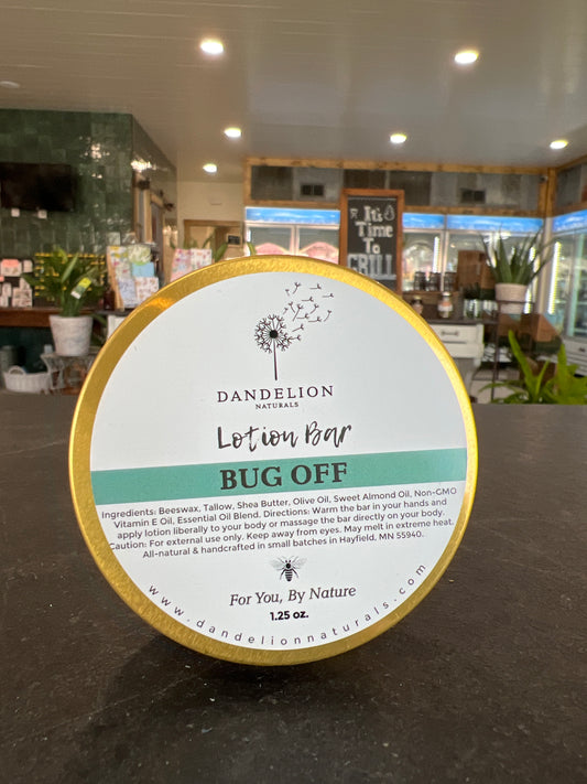 Dandelion Naturals Lotion Bar - Bug Off