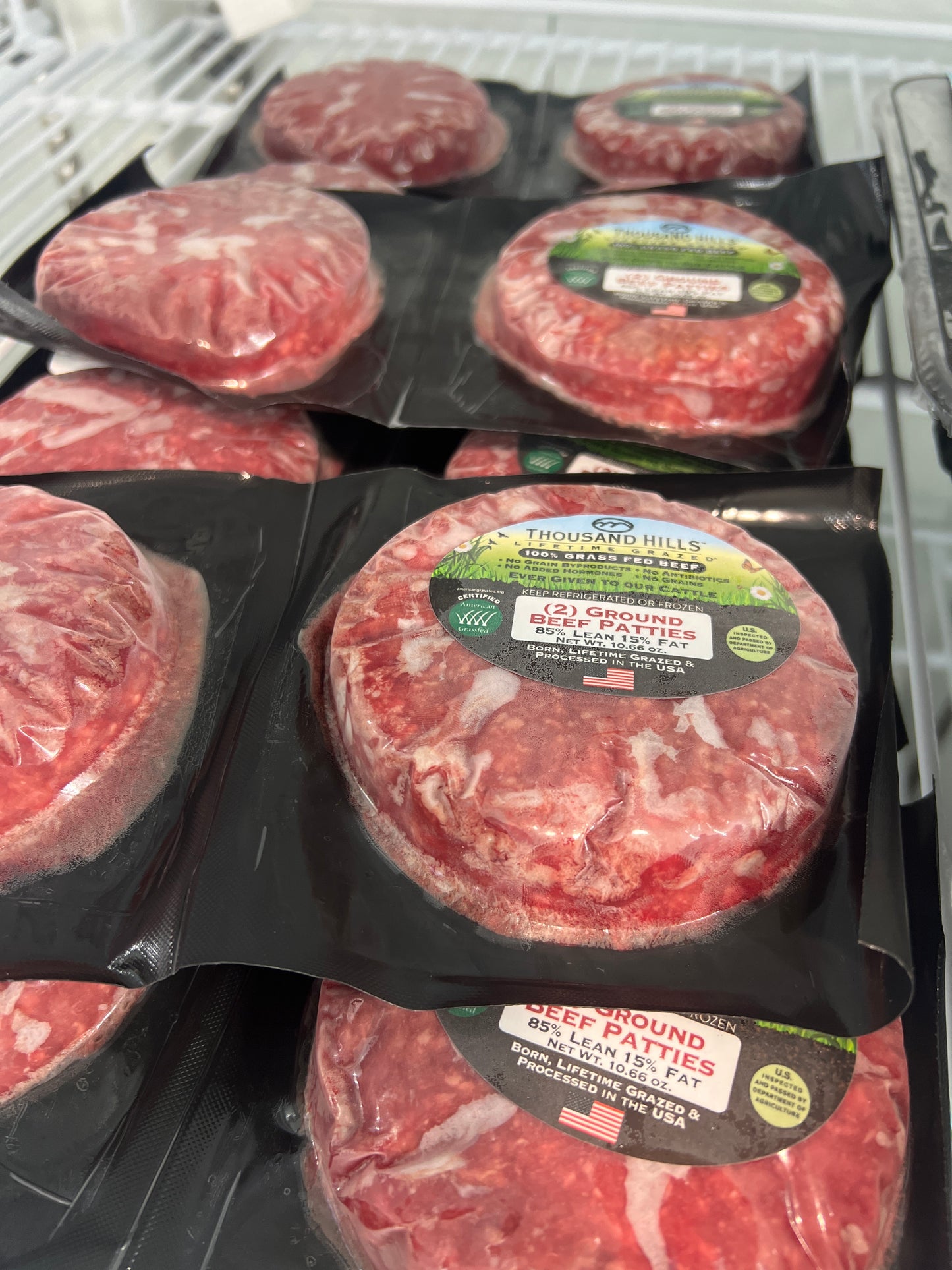 TH (2) Ground Beef Patties - Frozen