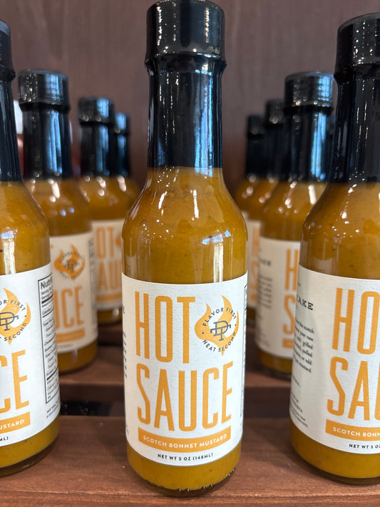 Double Take Salsa Co Scotch Bonnet Mustard Hot Sauce