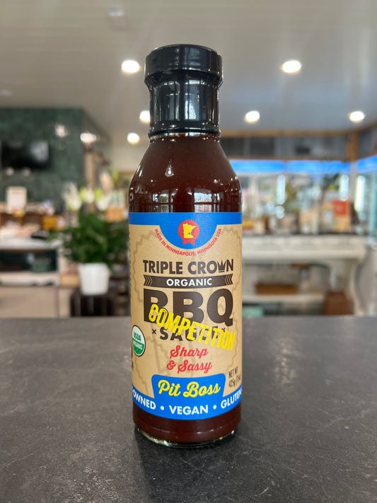 Triple Crown Organic BBQ Sauce - Pit Boss