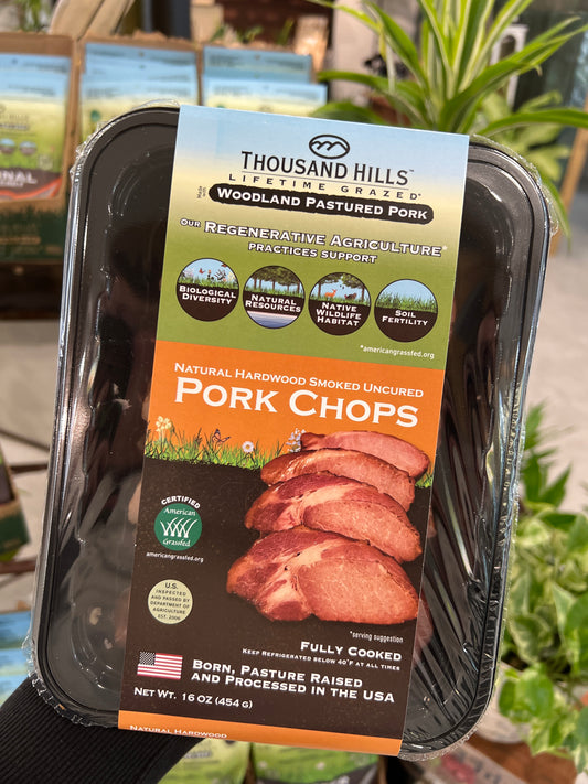 TH Hardwood Smoked Pork Chops