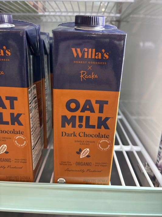 Willa’s Dark Chocolate Oat Milk