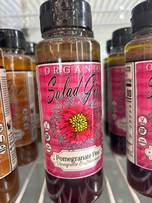 Salad Girl Organic Vinaigrette Pomegranate Pear