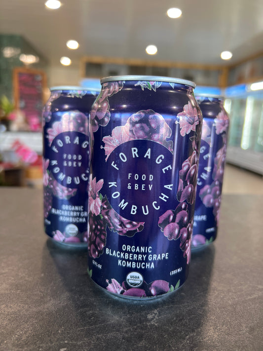 Forage Blackberry Grape Kombucha