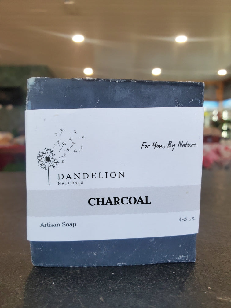 Dandelion Charcoal Soap