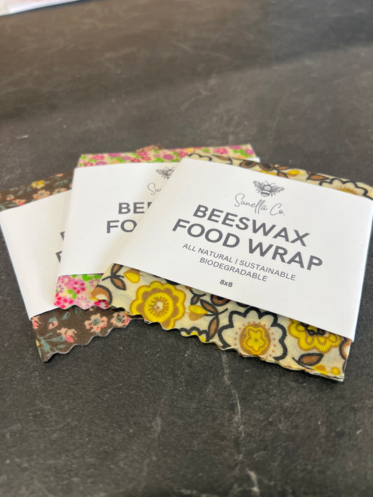 Sunella Co. Beeswax Food Wrap - 8x8