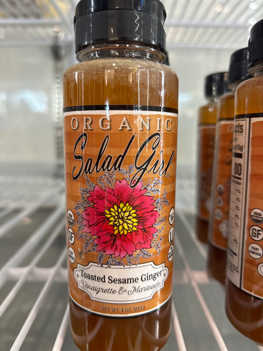 Salad Girl Organic Vinaigrette Toasted Sesame Ginger