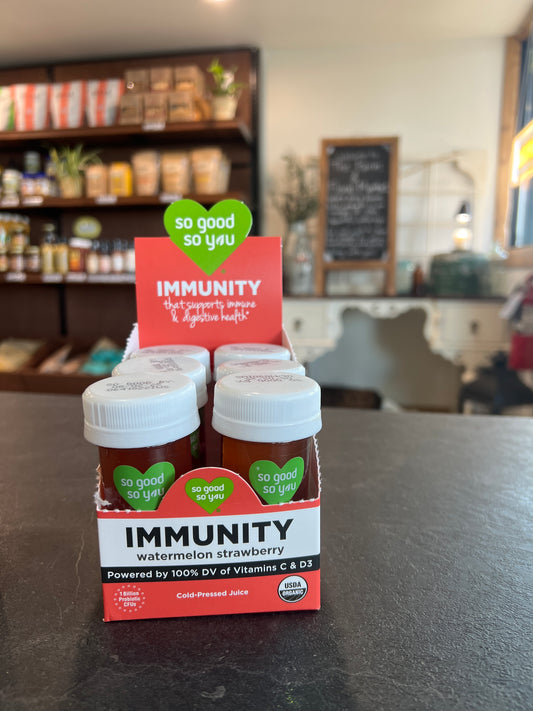 So Good Immunity Shot Watermelon Strawberry