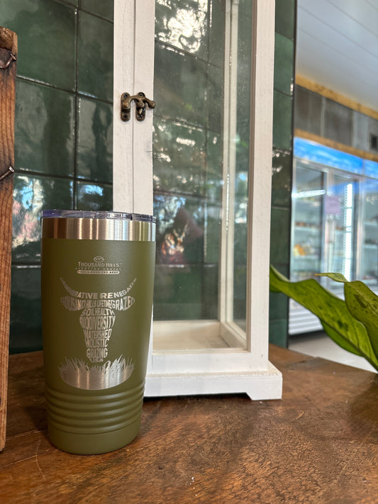 TH 20oz Tumbler Green