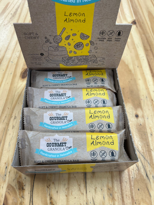 Gourmet Granola SINGLE Lemon Almond Bar